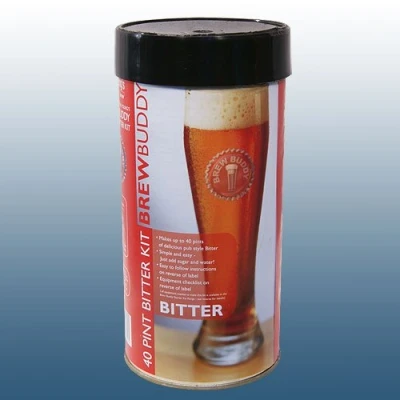 Image of Home Brew Ingredients Brewbuddy Bitter Refill 40 Pint Homebrew Beer Kit