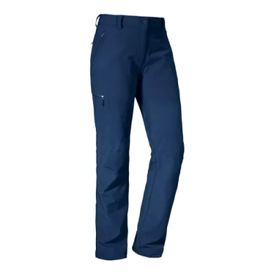 Image of Schöffel Women Pants Ascona Pants, Dress Blues, 12S (Manufacturer Size: 19)