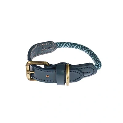 Image of Sophie Allport Teal Rope Collar Small