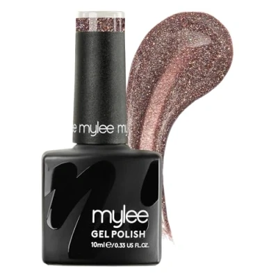 Image of Mylee Reflective Gel Nail Polish 10ml [Bugsy] UV/LED Soak Off Art Manicure Pedicure for Professional, Salon &amp; Home Use [Spotlight Range] Long Lasting Easy to Apply