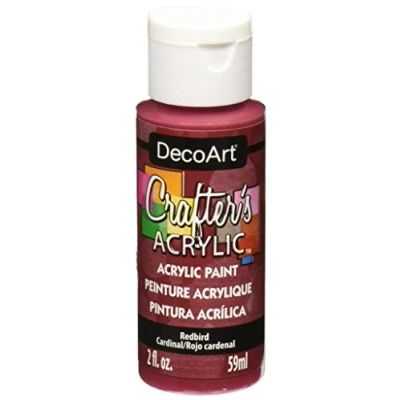 Image of DecoArt Acrylic Paint, Redbird, 59ml