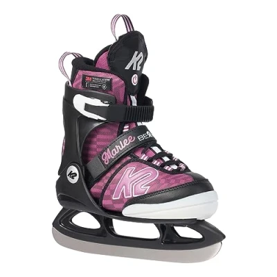 Image of K2 Marlee Beam Skates Girl&#039;s Ice Black Purple S (EU: 29 34 / UK: 10 1 cm: 17 20.5