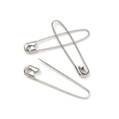 Image of Prym Safety Pins, 27 mm, Silver, Pack of 1000, Alloy Steel, 27mm