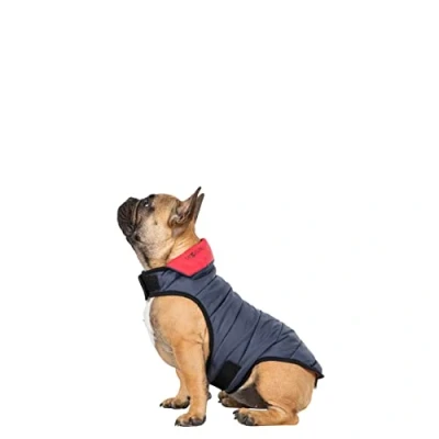 Image of Trespaws Padded Fully Reversible Dog Jacket Packaway with Harness Access Kimmi
