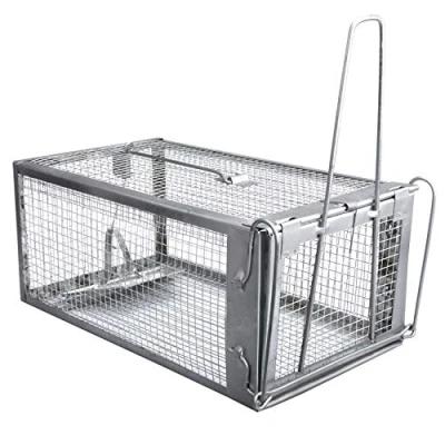 Image of Gingbau Live Chipmunk Trap Humane Rat Mouse Cage