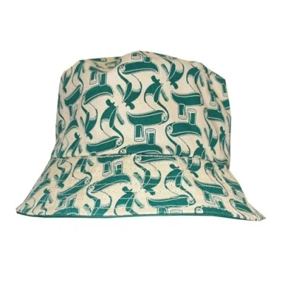 Image of Guinness Green Reversible Sun Bucket Hat with Harp and Toucan Designs