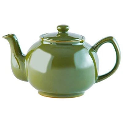 Image of Price &amp; Kensington Olive Green 6 Cup Teapot