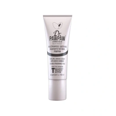 Image of Dr.PAWPAW Shimmer, Multi Purpose Natural No Fragrance Balm for Hydrating Lips, Skin, Hair, Cuticles, Nails &amp; Beauty Finishing (10 ml)
