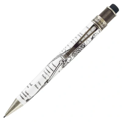 Image of Retro 51 Tornado Mechanical Pencil, Dr Gray Glow In The Dark Skeleton, 1.15mm lead (VRP 1346)