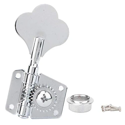 Image of Vbestlife Electric Bass Machine Heads, Open Tuner Knobs String Tuning Key Pegs Tuners for Bass(for Right Row)