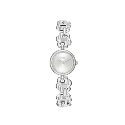 Image of BOSS Double Dressy Watch silvercoloured, Women&#039;s, Size: One Size, Silver coloured