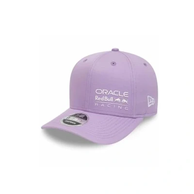Image of New Era Red Bull Racing Seasonal 9Fifty Pre Curve Baseball Cap Pastel Purple Official Fanwear Merchandise (S M)