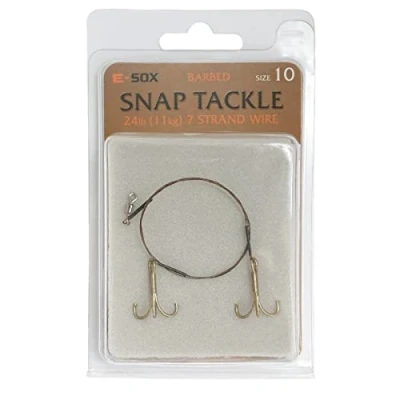 Image of Drennan E Sox Snap Tackle Size: Barbed, Hook 8