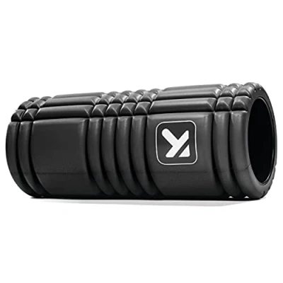Image of TRIGGERPOINT Performance Therapy Grid Foam Roller for Exercise, Deep Tissue Massage and Muscle Recovery, Original (13 Inch), Midnight