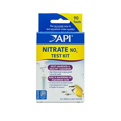 Image of API Nitrate 90 Test Freshwater And Saltwater Aquarium Water Kit, 5 Count (Pack of 1)