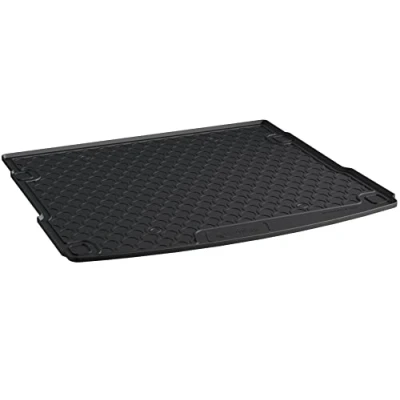 Image of Gledring 1121 Rubbasol (Rubber) mat Audi Q5 2017 (Upper Floor + Trunk Package incl. net), Black