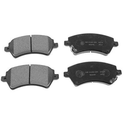 Image of 0446502061, 0446502120, 0446502130, 04465YZZDC Brake pad set BLUE PRINT ADT342133 Front Axle with acoustic wear warning TOYOTA: Corolla IX Hatchback