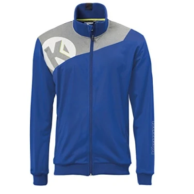Image of Kempa Men Core 2.0 Poly Jacket Men&#039;s Royal/Dark Grey Melange, S