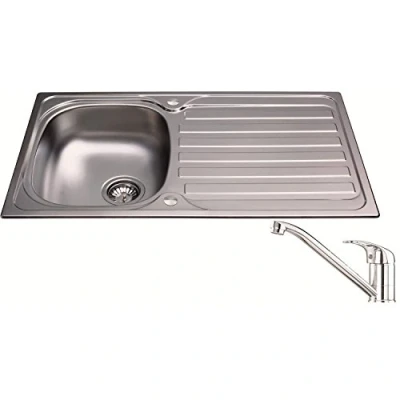 Image of CDA CBS110SS KA20SS And TC05CH Sink Tap Pack