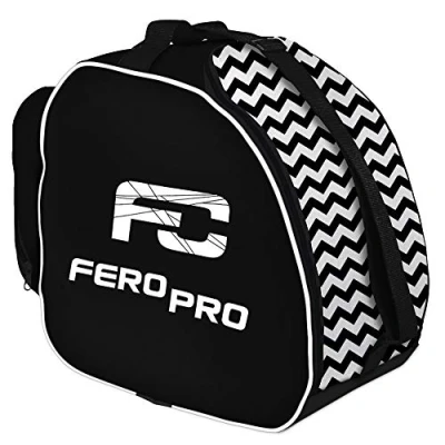 Image of Ferocity ski SNOWBOARD BOOT BAG Cover for boots Zig Zag [054]