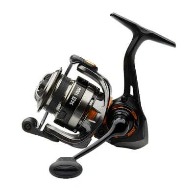 Image of Savage Gear SG6 Fishing Reel, Spinning Reels , Predator Fihing, Pike, Perch, Zander, Unisex, Black, 1000, FD
