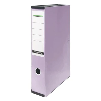 Image of NOBEL Strong Premium Quality Pastel Box Files A4 Foolscap Size (Pastel Purple)