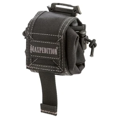 Image of Maxpedition Hard Use Gear 9006225 SSI Mini Rollypoly Folding Dump Pouch Black multi, N/A
