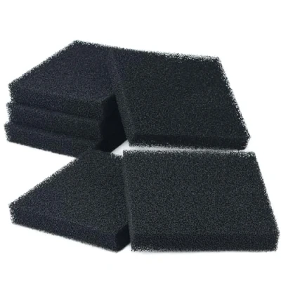 Image of LTWHOME Carbon Foam Filter Pads Fish Tanks Media Compatible with Juwel Jumbo/BioFlow 8.0/XL (Pack Of 6)
