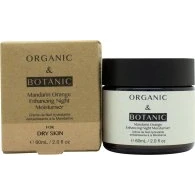 Image of Organic &amp; Botanic Mandarin Orange Enhancing Night Moisturiser 60ml