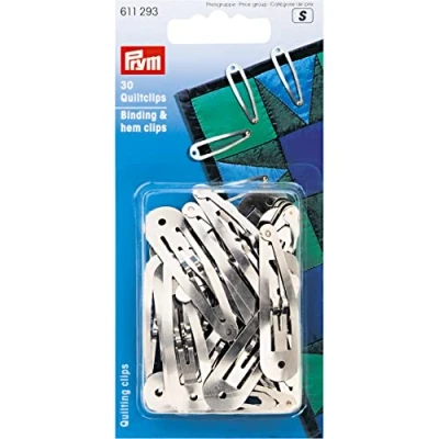 Image of Prym Quilting Clips, Silver, Lot de 30