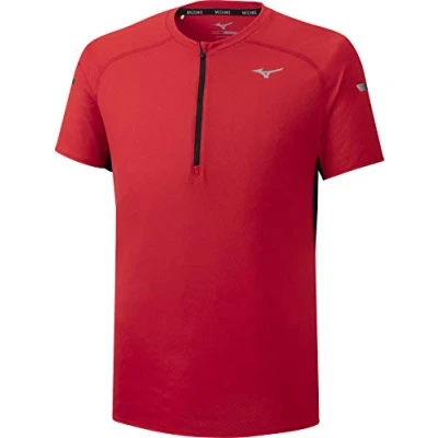 Image of Mizuno Solarcut Hz tee T Shirt, Women, womens, J2GA0040, High Risk Red, M