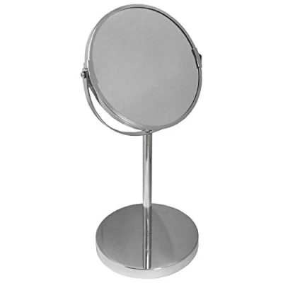 Image of Premier Housewares Round Table Mirror Chrome