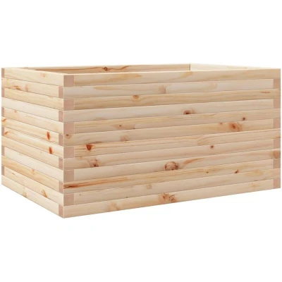 Image of vidaXL Garden Planter 90x60x46 cm Solid Wood Pine