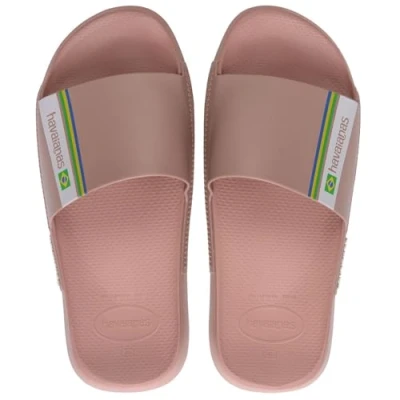 Image of Havaianas Unisex Slide Sandal, Crocus Rose, 8 UK