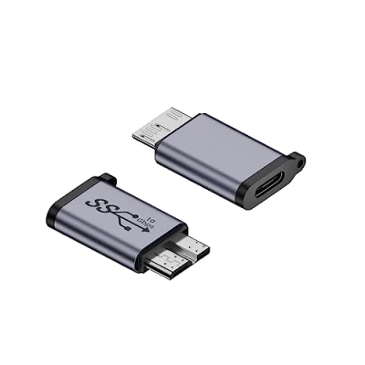 Image of xbiez USB 3.0 Type C Female to MicroB Male Converter Charge Data Sync Adapter