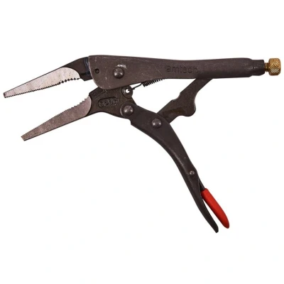 Image of Amtech C1525 230mm (9&quot;) Long Nose Locking Pliers