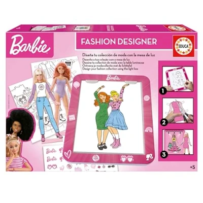 Image of Educa Barbie Design Painting, Fashion Designer Workshop and Challenge Your Looks with Gurines FI on The Podium of Challenge. from 5 Years (19825)