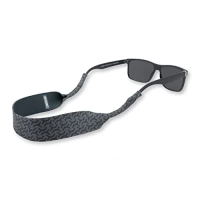 Image of Carson Neoprene Eyewear Retainer Strap for Sunglasses and Eyewear, Onyx Gray (ER 70BLK)