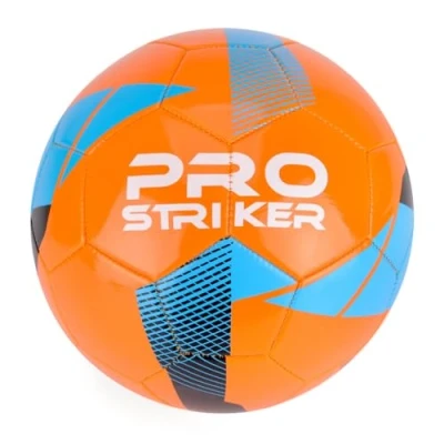 Image of Pro Striker Football Ball Size, Training Balls, Kids Soccer Premium PVC Leather Ball, Orange