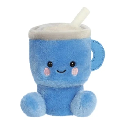 Image of Aurora, 33926, Palm Pals Cliff Travel Cup 5In, Soft Toy, Blue