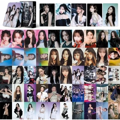 Image of 55PCS AESPA Lomo Photocards 2023 New Album Cards Mini Photo Kpop Set Gift for Fans