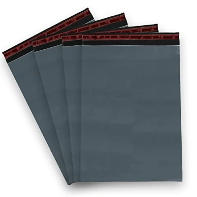 Image of 100 x Strong Grey Mailing Postal Bags 13x19&quot; Mailers