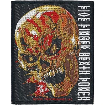 Image of Five Finger Death Punch And Justice For None Unisex Patch multicolour, 100% polyester,