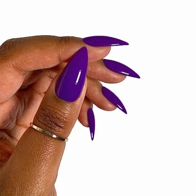 Image of Pretty Pro Hema Free LED/UV Gel Polish Vancouver Me Purple 8ml (GP150)