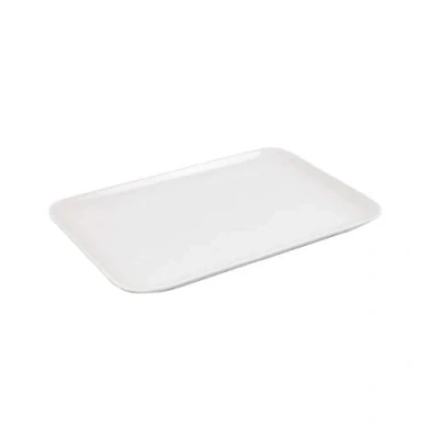 Image of Dalebrook Melamine Small Rectangular Platter White 240mm
