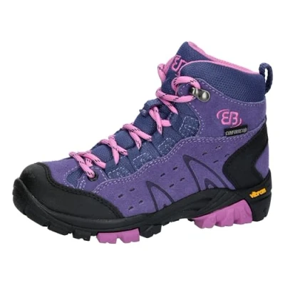 Image of Brütting Unisex Kid&#039;s Mount Bona High Trekking Boots, Purple Pink, 40 EU