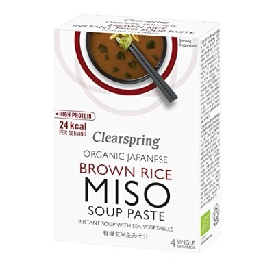 Image of Clearspring Instant Miso Soup and Sea Veg 1 x 4x10g