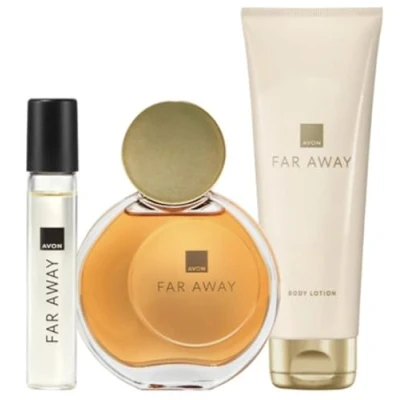 Image of Far Away Original Gift Set, includes Eau de Parfum 50ml, Body Lotion 125ml and Purse Spray 10ml