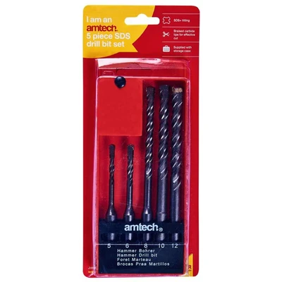 Image of Amtech F0920 5 Piece SDS Drill bit Set