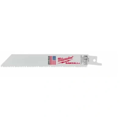Image of Milwaukee SAWZALL Recipro&#039; Blade Multi Material 150mm 8/12TPI (PK 50)